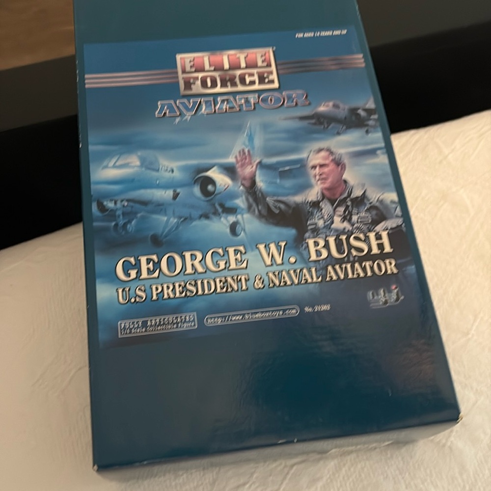 George W. Bush aviator action doll